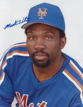 AUTOGRAPHED MOOKIE WILSON 8x10 New York Mets photo