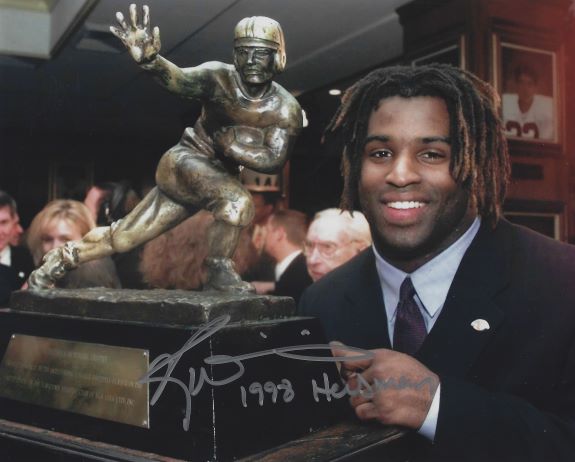 Autographed RICKY WILLIAMS 8X10 University of Texas photo