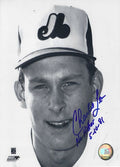 AUTOGRAPHED CHARLIE LEA 8x10 Montreal Expos Photo