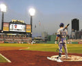 AUTOGRAPHED HUMBERTO QUINTERO 8X10 Kansas City Royals Photo