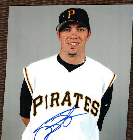 AUTOGRAPHED  SEAN BURNETT 8X10 Pittsburgh Pirates