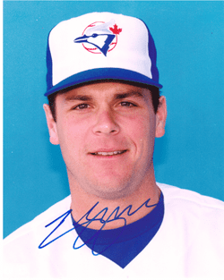 SIGNED photo ED SPRAGUE #1 Toronto Blue Jays
