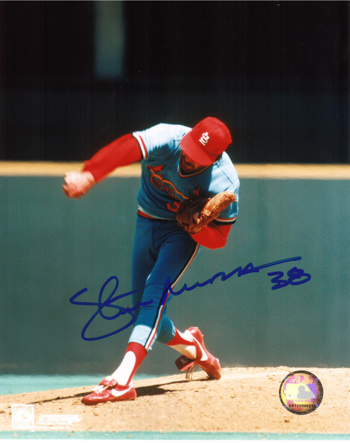 AUTOGRAPHED SIGNED photo STEVE MURA Cardinals