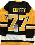 Autographed Paul Coffey Pittsburgh Custom Jersey - with JSA COA