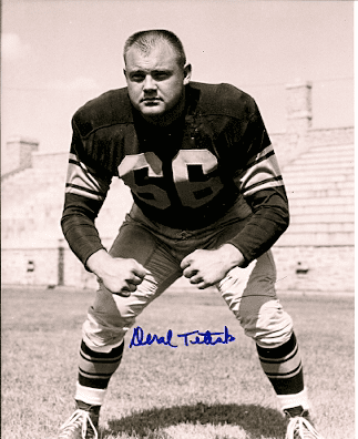 Autographed DERAL TETEAK 8x10 Green Bay Packers Photo