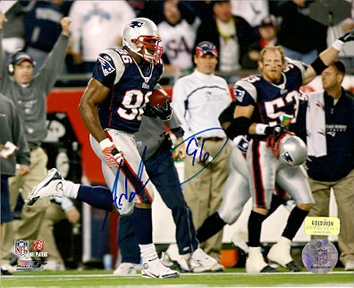 AUTOGRAPHED ADALIUS THOMAS New England Patriots photo