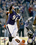 Autographed ADALIUS THOMAS Baltimore Ravens Photo