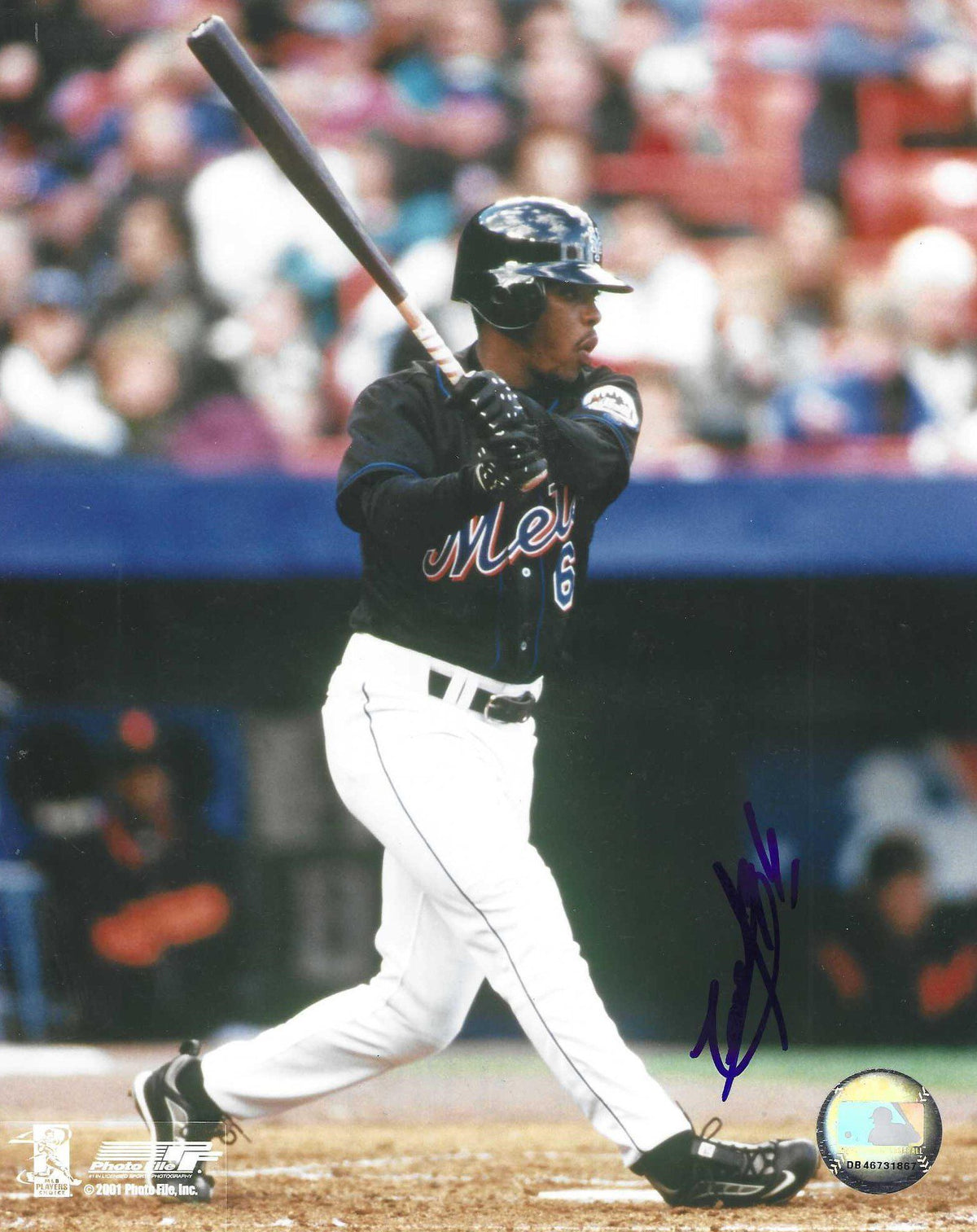 AUTOGRAPHED TIMO PEREZ 8x10 New York Mets Photo
