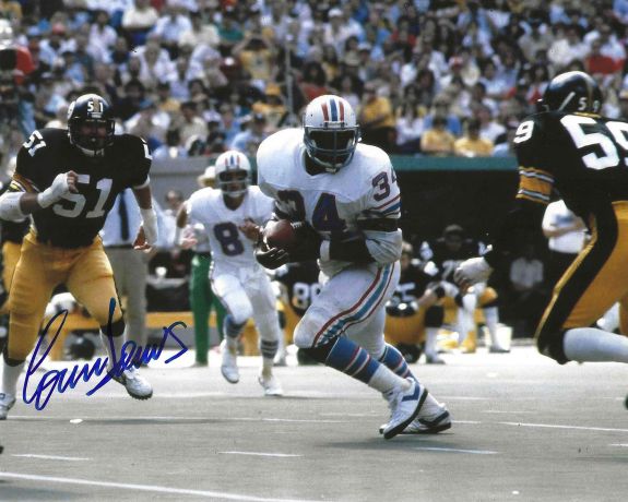 Autographed LOREN TOEWS 8X10 Pittsburgh Steelers photo
