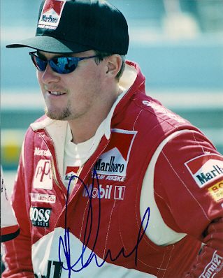 Autographed PAUL TRACY - INDY RACING  8x10 Photo