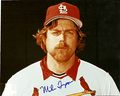 AUTOGRAPHED MIKE TYSON St. Louis Cardinals photo