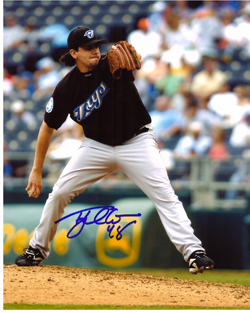 SIGNED photo TY TAUBENHEIM Toronto Blue Jays