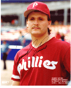 AUTOGRAPHED TOMMY GREENE 8x10 Philadelphia Phillies Photo