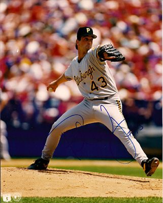 AUTOGRAPHED  photo PAUL WAGNER - Pittsburgh Pirates