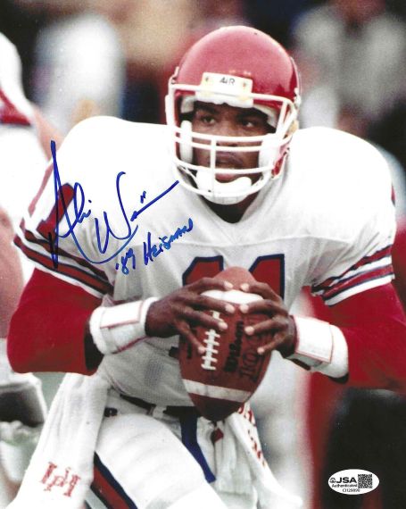 Autographed ANDRE WARE 8X10 Houston Cougars Photo JSA
