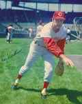AUTOGRAPHED RAY WASHBURN 8x10 Cincinati Reds photo