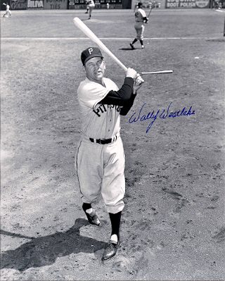AUTOGRAPHED  WALLY WESTLAKE 8x10 Pittsburgh Pirates Photo