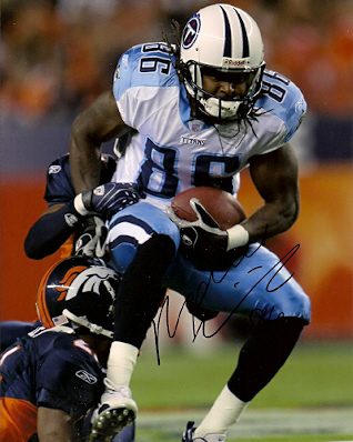 Autographed ROYDELL WILLIAMS - Tennessee Titans  photo