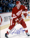 Autographed JASON WILLIAMS Detroit Red Wings Photo