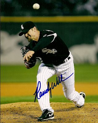 AUTOGRAPHED  photo RANDY WILLIAMS  Chicago White Sox