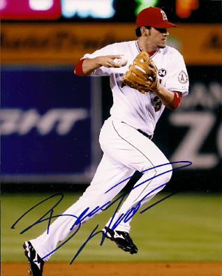 AUTOGRAPHED  photo BRANDON WOOD Angels