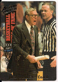 Autographed JOHN WOODEN Action Packed card.