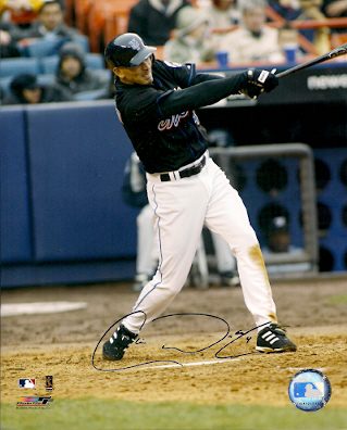 AUTOGRAPHED CHRIS WOODWARD New York Mets photo
