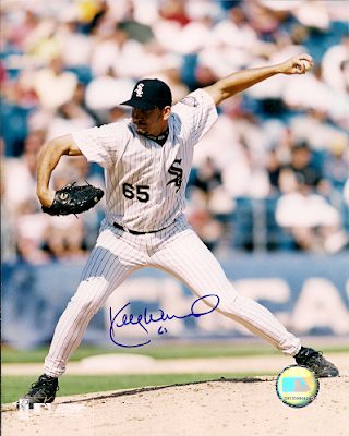 AUTOGRAPHED  photo KELLY WUNSCH  Chicago White Sox