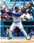 SIGNED photo VERNON WELLS #3 Toronto Blue Jays