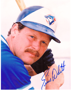SIGNED photo ERNIE WHITT #1 Toronto Blue Jays