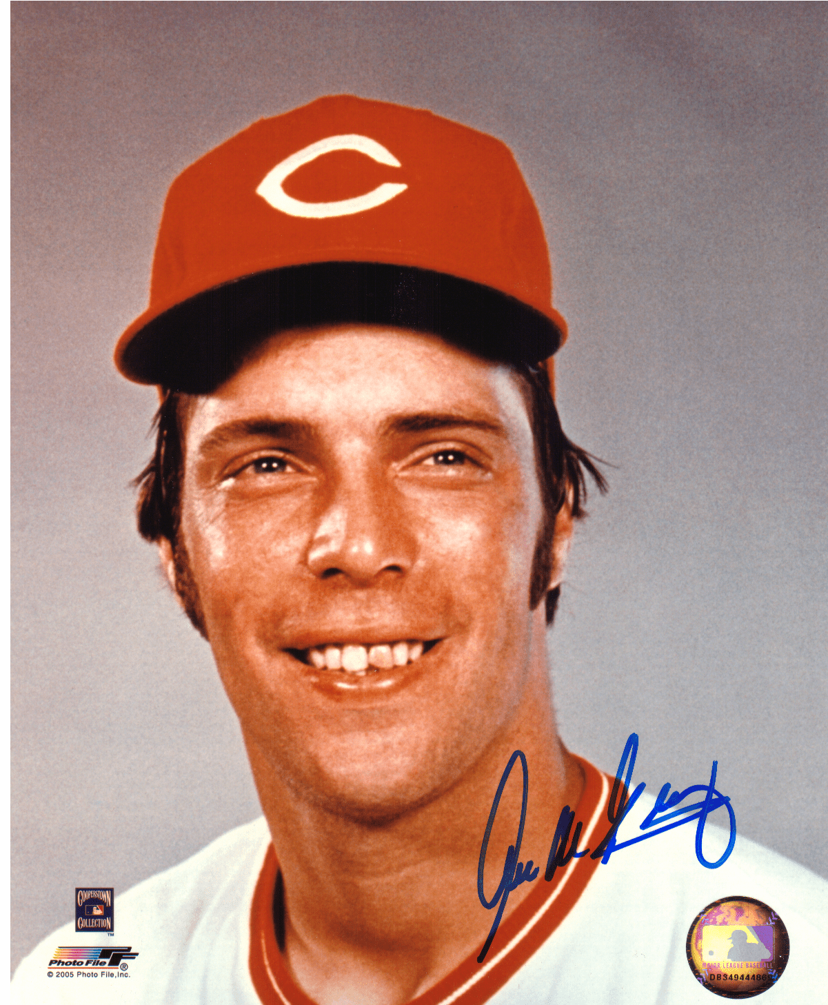 AUTOGRAPHED WILL MCENANEY 8x10 Cincinnati Reds Photo