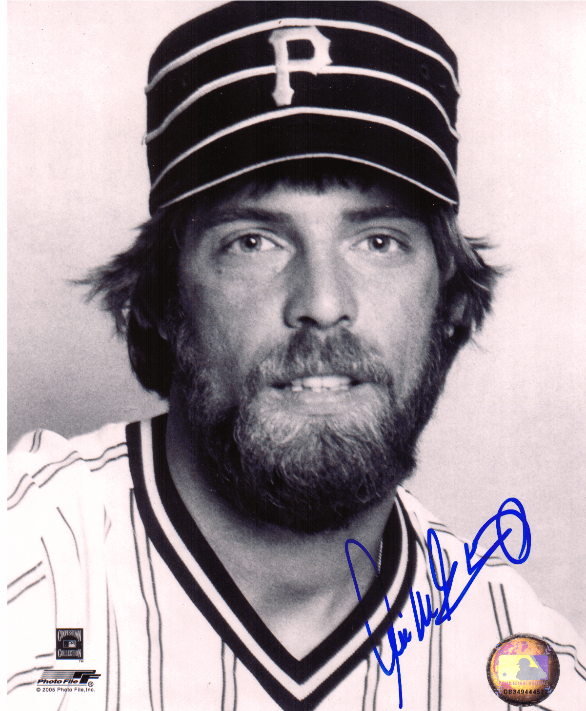 AUTOGRAPHED  WILL MCENANEY 8x10 Pittsburgh Pirates Photo