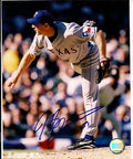 AUTOGRAPHED  photo JEFF ZIMMERMAN Texas Rangers