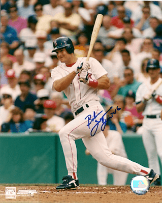AUTOGRAPHED BOB ZUPCIC 8X10 Boston Red Sox photo