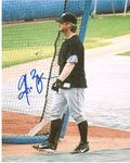 SIGNED photo GREGG ZAUN Toronto Blue Jays