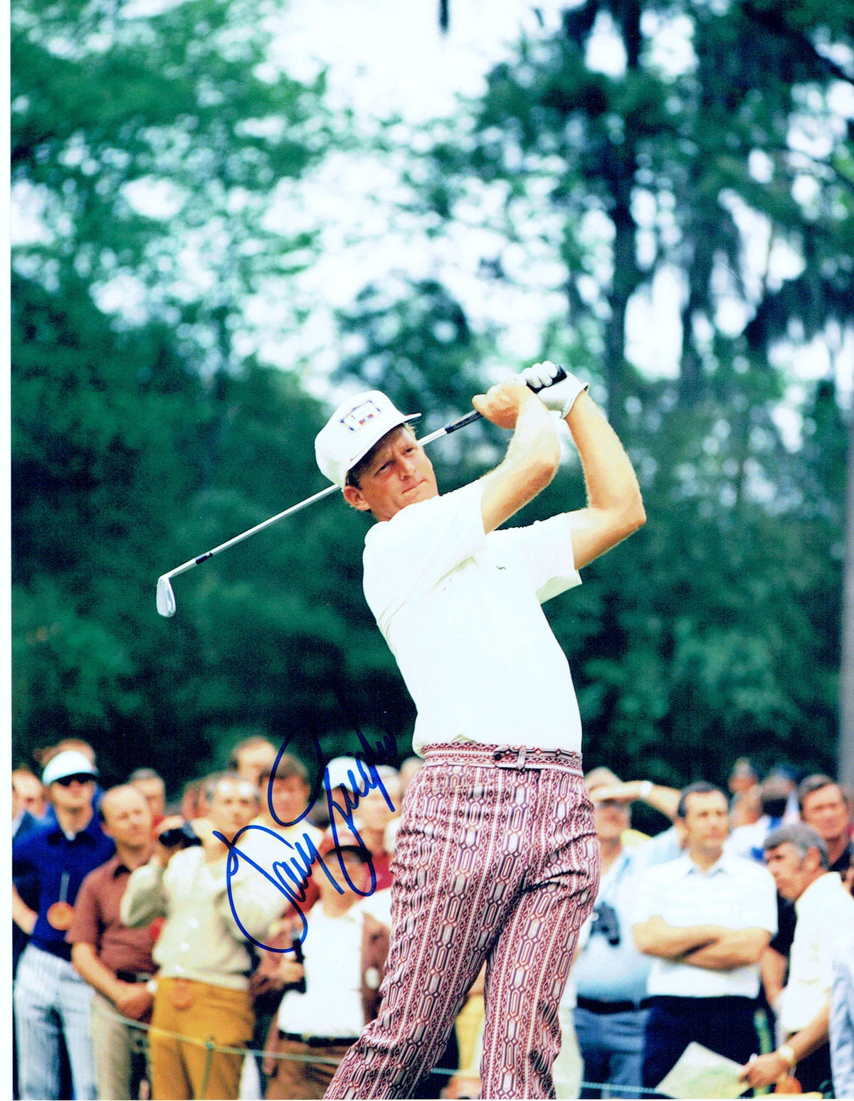 Autographed Larry Ziegler PGA Photo