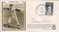 Autographed GEORGE KELL Cachet Cover
