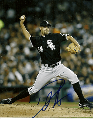 AUTOGRAPHED  photo DAVID AARDSMA Chicago White Sox