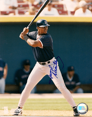 AUTOGRAPHED ISRAEL ALCANTARA 8X10 Boston Red Sox photo