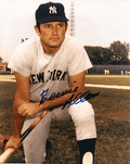 AUTOGRAPHED  BERNIE ALLEN 8X10  New York Yankees Photo