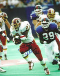 Autographed TERRY ALLEN 8X10 Washington Redskins Photo
