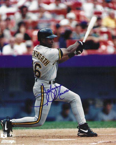 AUTOGRAPHED JERMAINE ALLENSWORTH 8x10 Pittsburgh Pirates Photo
