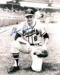 AUTOGRAPHED 8x10 photo STAN LOPATA Milwaukee Braves
