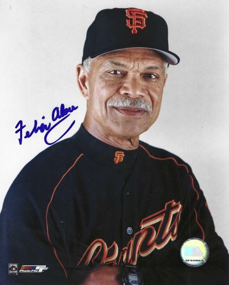 AUTOGRAPHED FELIPE ALOU 8x10 San Francisco Giants Photo