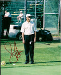 Autographed Stephen Ames PGA Photo