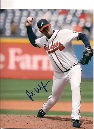 AUTOGRAPHED  photo PETE MOYLAN Atlanta Braves