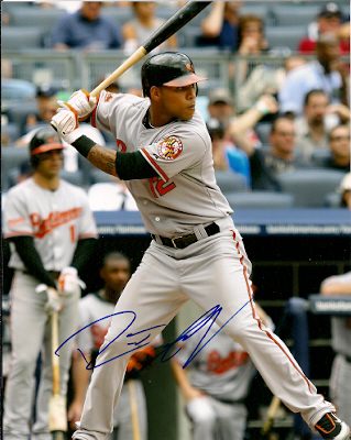 AUTOGRAPHED  photo ROBERT ANDINO Baltimore Orioles