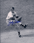 AUTOGRAPHED JOHNNY ANTONELLI Milwaukee  Braves