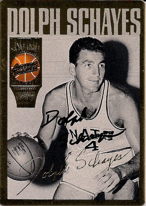 Autographed 1994 Action Packed DOLPH SCHAYES card