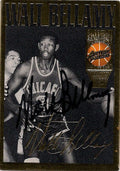 Autographed 1994 Action Packed WALT BELLAMY card